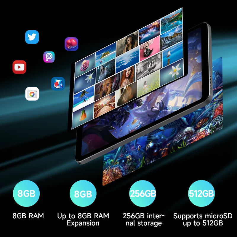 Alldocube iPlay 50 Mini PRO Tablet - 8.4-inch Android 13, Helio G99, 8GB RAM, 256GB ROM, Dual SIM Card